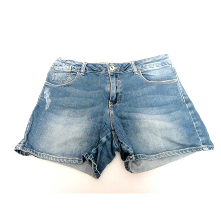 מכנס ג'ינס קצר לאישה נוחיות מרבית לקיץ חם תואם מידה L