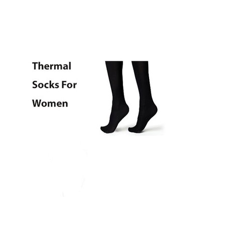 3 זוגות גרביים תרמיים / טרמיים עד הברך דגם לנשים - לבידוד מקור