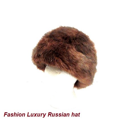 כובע תרמי פרוותי לחורף - כובע רוסי אופנתי לאישה Fashion Russian Hat