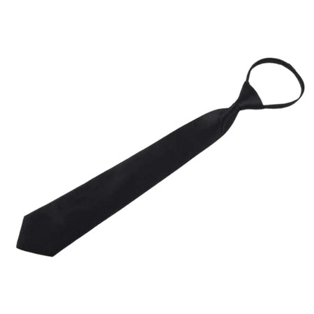 עניבה קלאסית ואיכותית עם zipper הגדלה הקטנה מיידית ללא קשירות