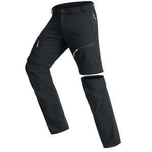 מכנס דגמח לגבר דרייפיט מנדף זיעה בשילוב כיסים עם רוכסנים - ניתן להפוך למכנס קצר