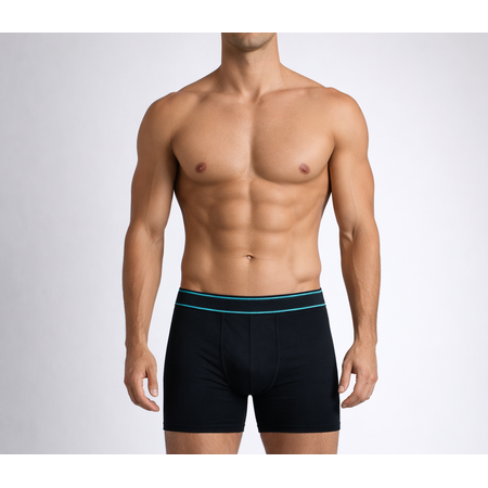 4 תחתוני בוקסר איכותיים לגבר מנדפי זיעה - כותנה+לייקרה