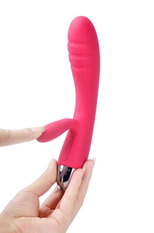 Barbara  - ויברטור עם צלעות רטט 2 מנועים ומצב חכם