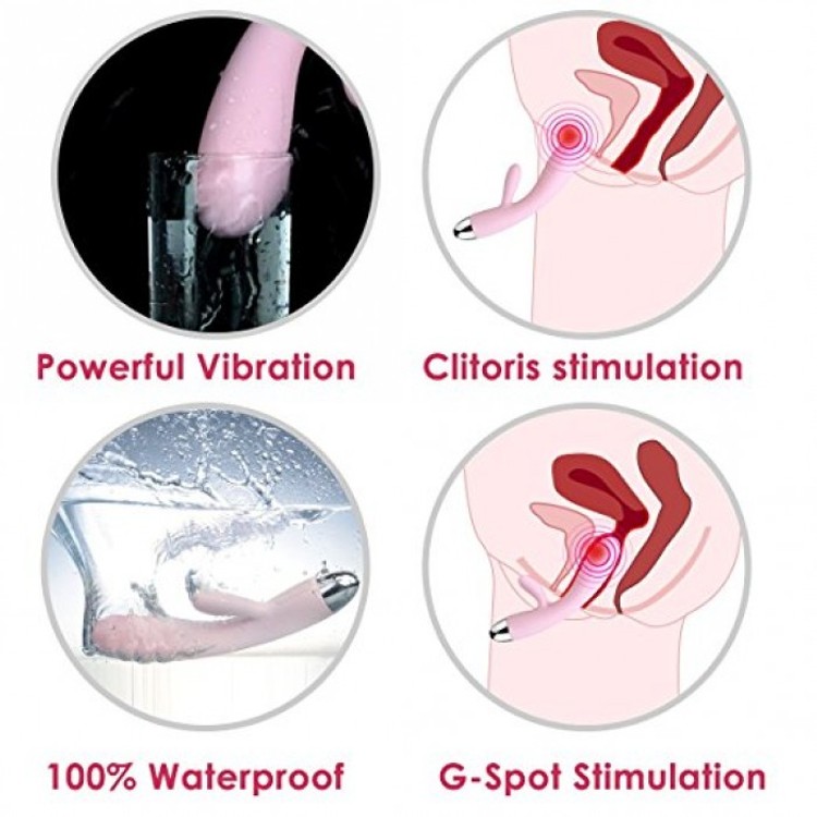 Barbara ויברטור עם צלעות רטט ומצב חכם מבית SVAKOM