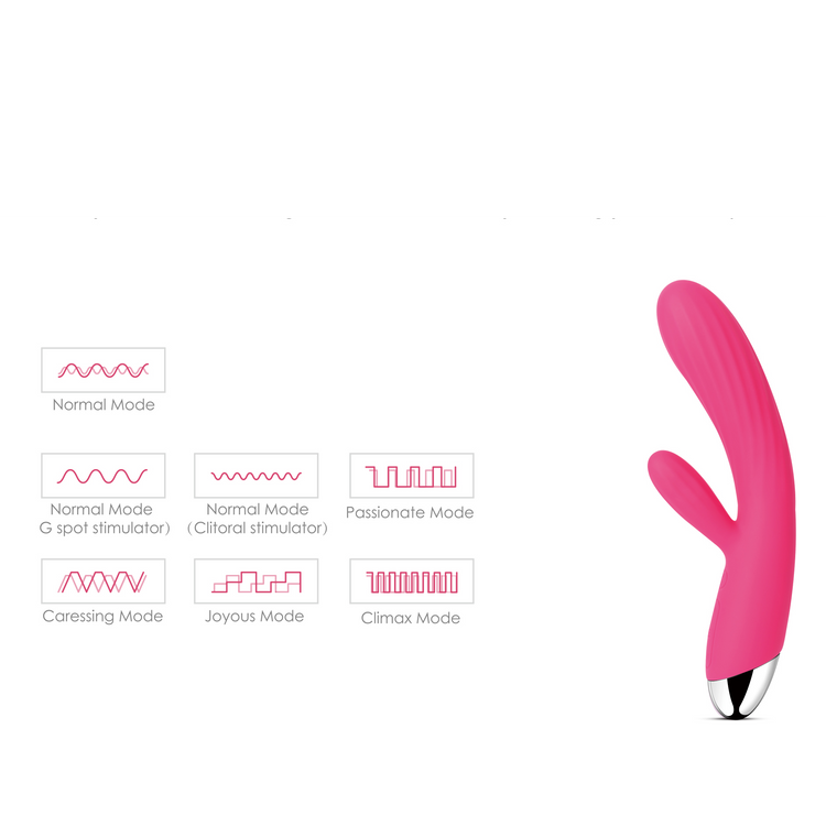 Angel ויברטור מתחם עם שני מנועי רטט מבית SVAKOM