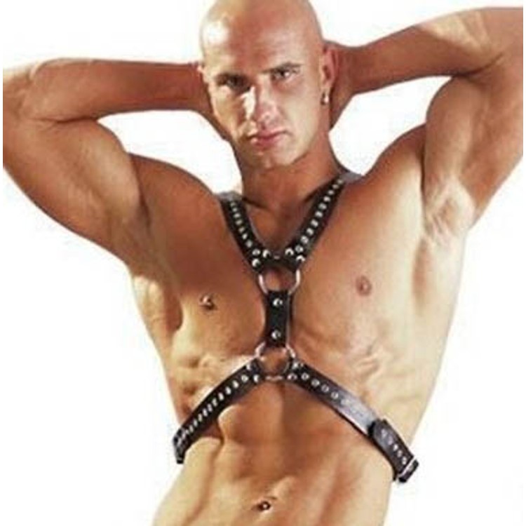 רתמת עור פטישיסטית לגבר Harness​
