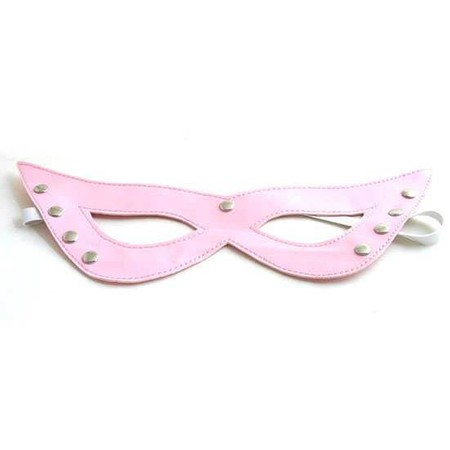 ​Sexy pink faux-leather eye mask