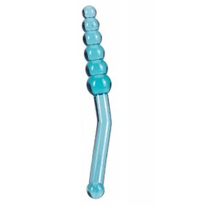 Anal Angler Blue Anal Bead Stick Length 24 cm Thickness 3 cm Seven Creations