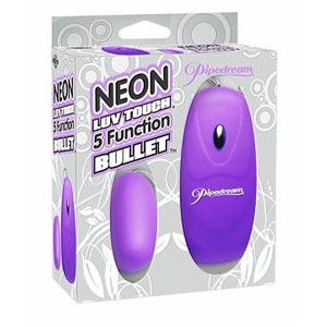 Neon Luv Touch ביצת רטט עוצמתית 5 מצבי רטט Pipedream