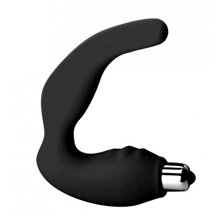 ​Naughty Boy - Silicone Male Vibrator for Prostate and Perineum Massage 12cm Length Rocks Off​