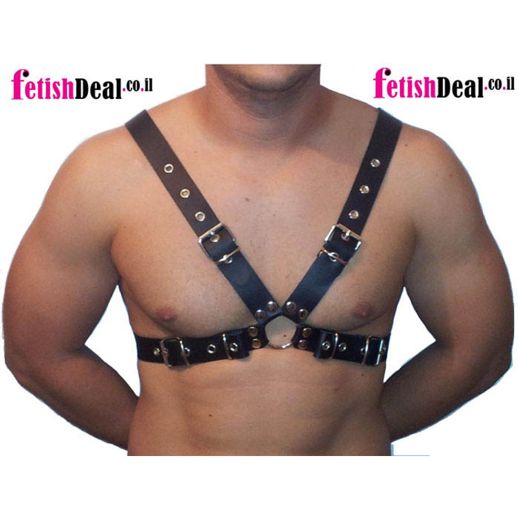 K Harness הרנס לגבר מעור קשיח עבודת יד