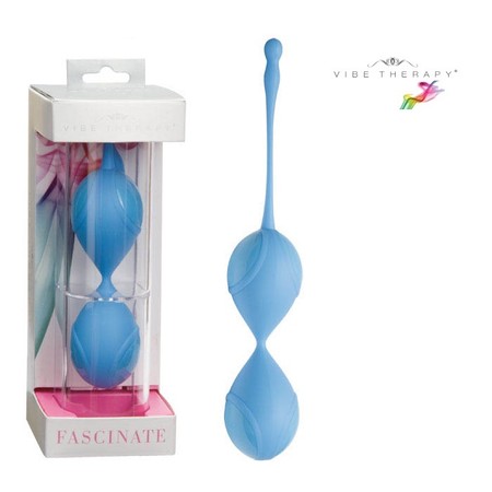 Fascinate Chinese Silicone Eggs Blue Vibe Therapy