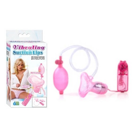 Vibrating Suction Lips משאבת רטט לדגדגן