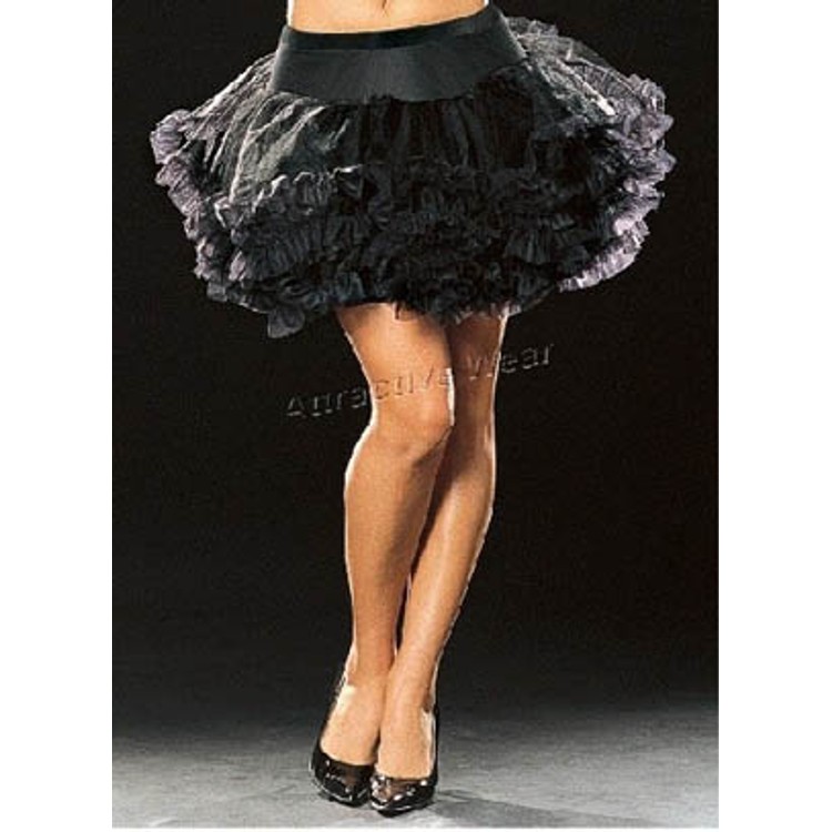 חצאית קצפת שחורה ומדליקה