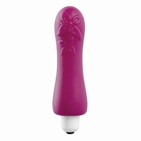 MicroVibe Purple Silicone Vibrator Length 14 cm Thickness 2.5 cm Fun Factory