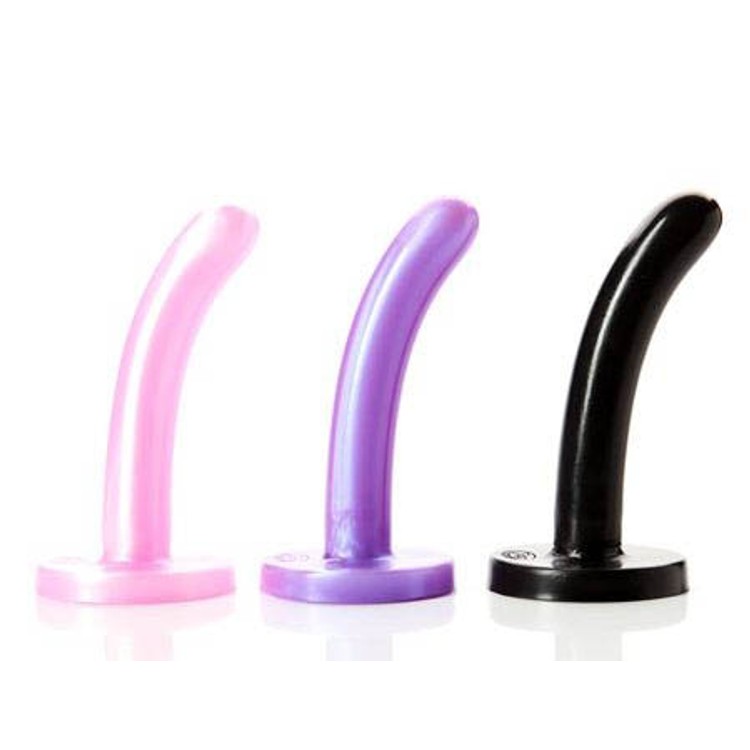 Silk Small דילדו חלק קטן מיוחד לסטראפון אורך 11 סמ עובי 2 סמ Tantus