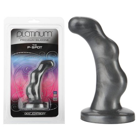 Silicone anal plug for prostate massager length 11 cm diameter 4 cm Doc Johnson