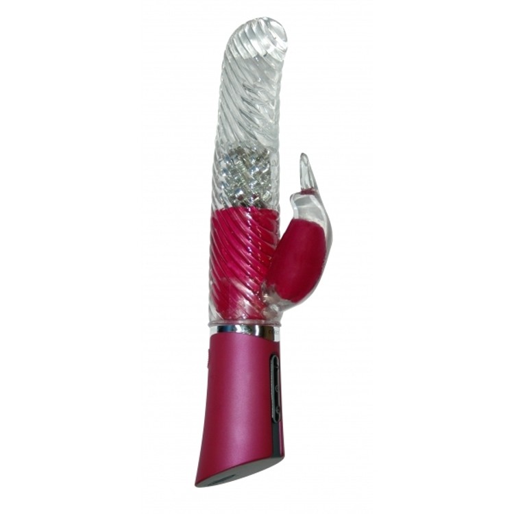 Rabbit ויברטור סיליקון מסתובב ומאלץ אורגזמה Odeco