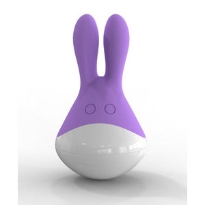 A vibrating silicone rabbit for external stimulation by Odeco