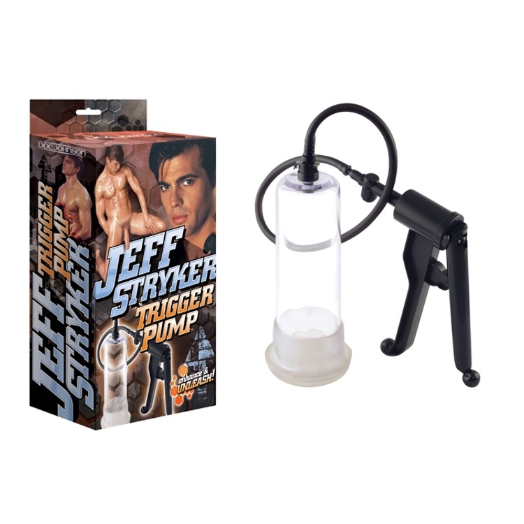 Mighty Man משאבה לגבר עם ידית אקדח Doc Johnson