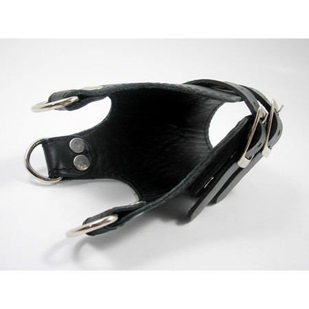 Quality leather ball stretcher for exciting CBT games