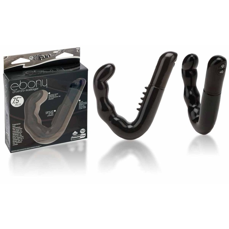 Ebony  מסז'ר לפרוסטטה לגבר 10 מצבי רטט משתנים NMC