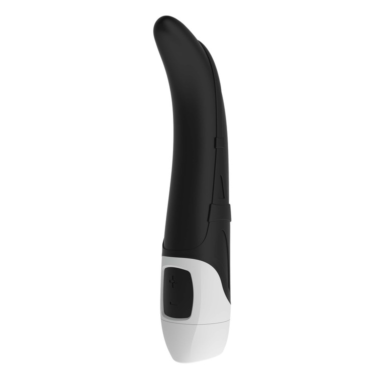 ויברטור סיליקון שחור עם עיצוב בדוגמאת מגדל אייפל תוצרת גרמניה