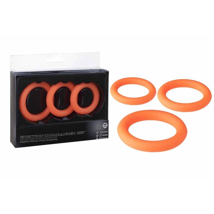 שלוש טבעות סיליקון בקוטר משתנה חברת NMC