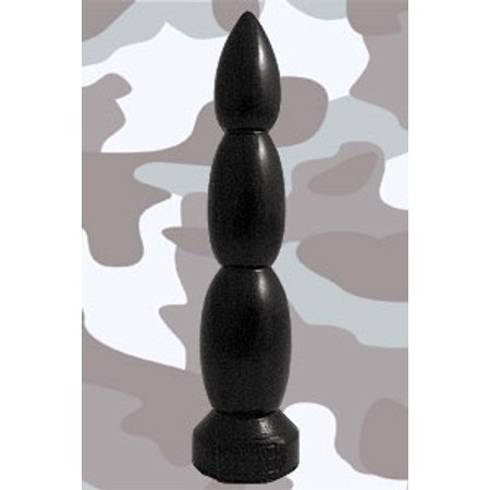 Dark Eagle Dildo Black Rubber Exciting links Length 18 Thickness 4 cm Domestic Partner