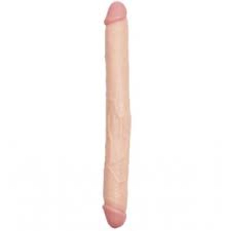 Hoodlum דילדו כפול ריאליסטי עשוי PVC אורך 43 סמ עובי 4.5 סמ NMC