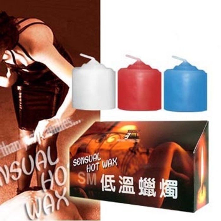 סט 3 נרות קטנים לטפטוף עשויים 100 אחוז פראפין