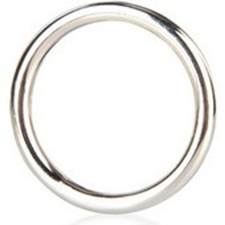 ​Metal cockring with a 5.4 cm diameter and 6 mm thick and stainless steel coating​