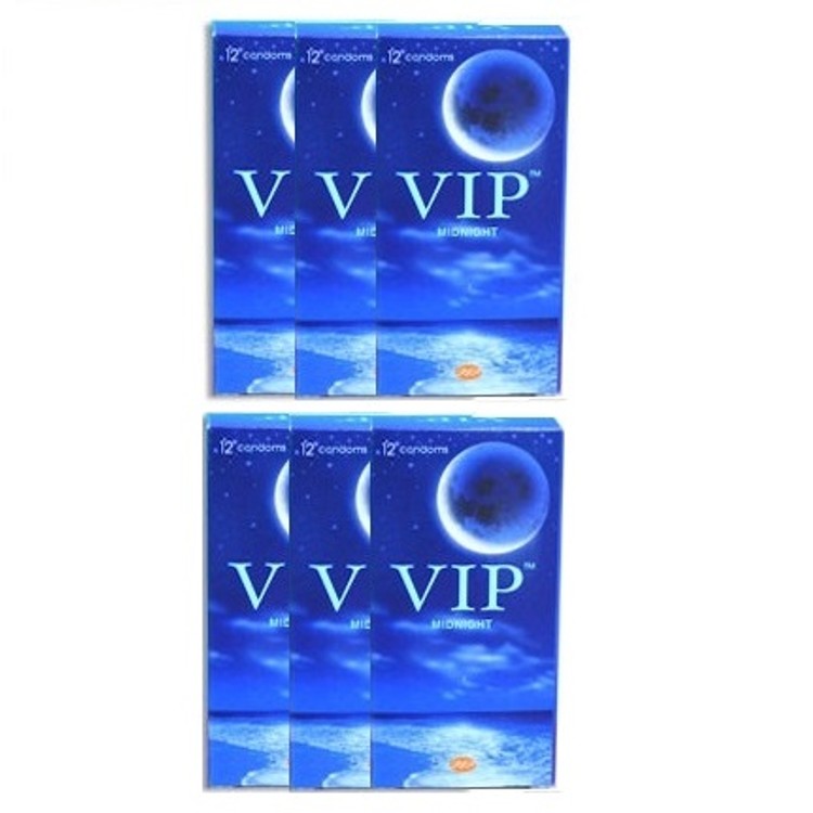 72 קונדומים VIP Midnight