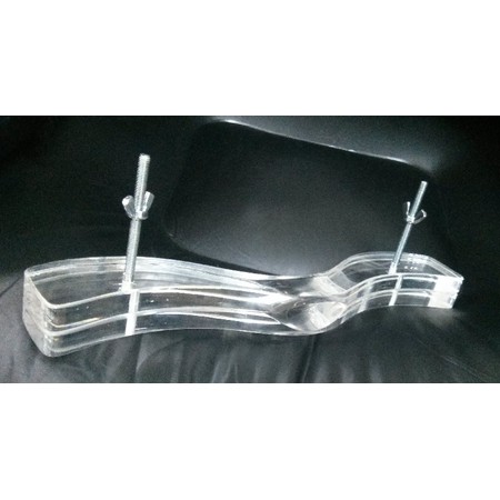 CBT clear plastic humbler - the transparent blender for pulling testicles