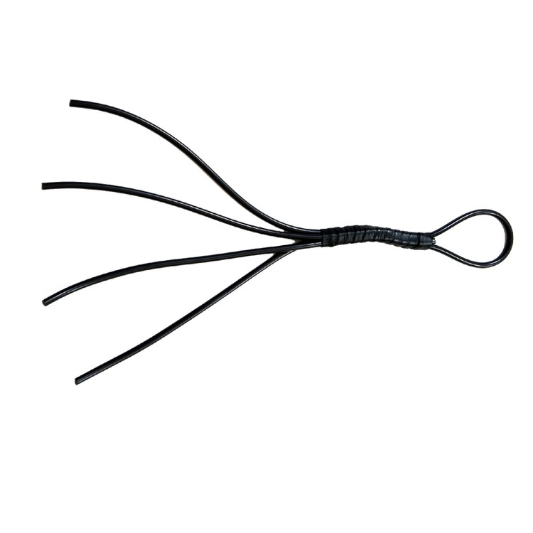 שוט 4 זנבות סיליקון אכזרי במיוחד