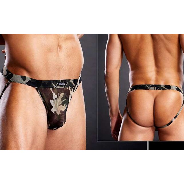 Jockstrap ג'וק סטראפ צבאי לגבר Blue Line