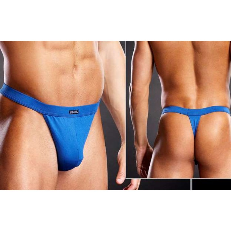 Thong תחתון חוטיני כחול לגבר Blue Line