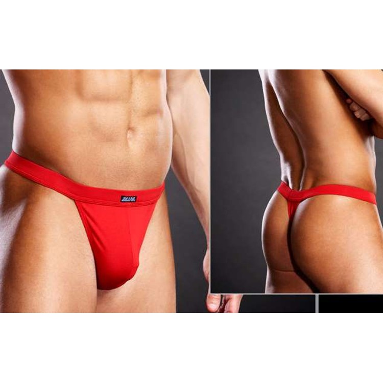 Thong תחתון חוטיני אדום לגבר Blue Line