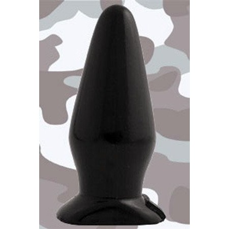 Starfighter Large - Black Butt plug made of PVC length: 16 cm diameter: 6 cm by Domestic Partner​