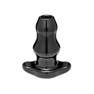 Double Tunnel Plug Large Double plug butt with rear opening length 12 cm thickness 7 cm Perfect Fit