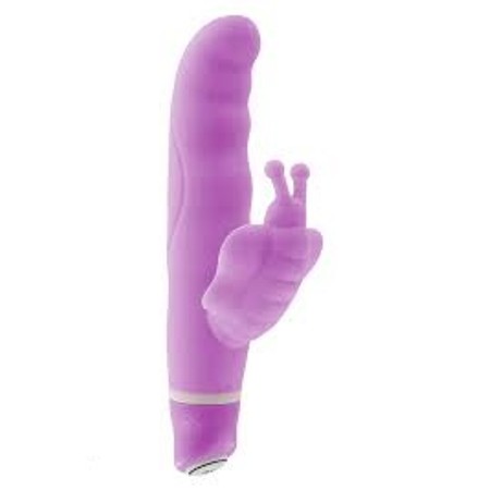 Monarch Purple Silicone Vibrator with Vibe Therapy Orgasm