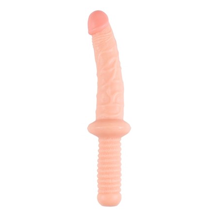 Rogue - Nude colored ​realistic dildo with vinyl handle length 19 cm thickness 4 cm NMC​