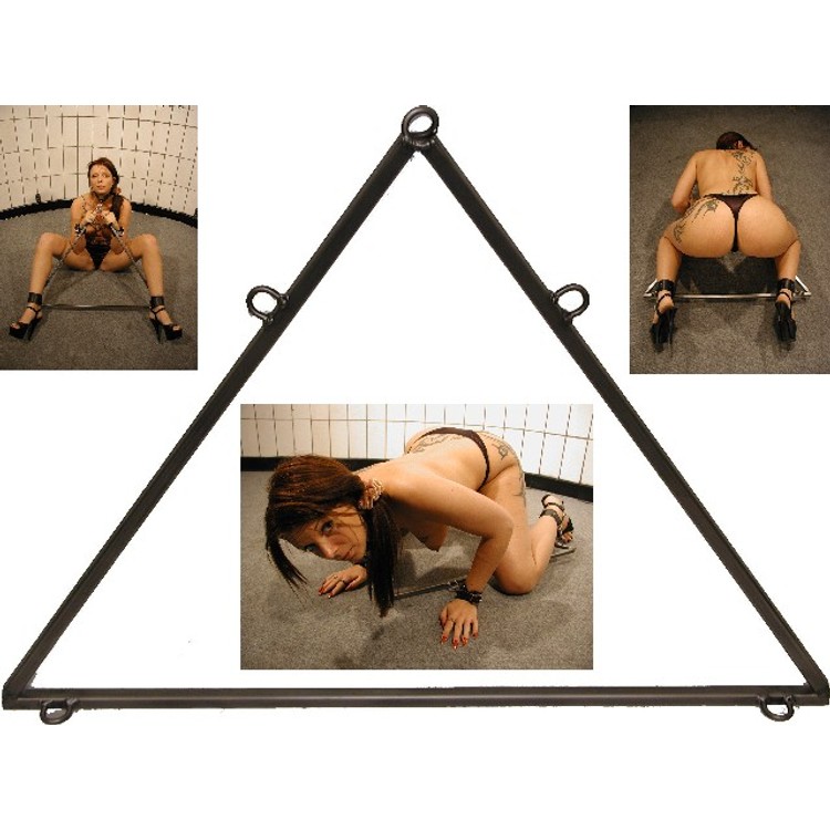 סד מתכת משולש לקשירת הידיים והרגליים 50X50X70 סמ תוצרת גרמניה