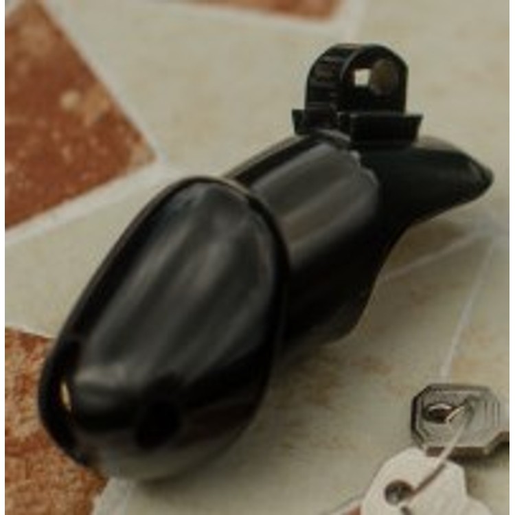 Cage Black חגורת צניעות שחור HolyTrainer