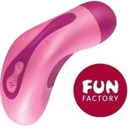 Layaspot Small Pink Vibrator Pleasant for Outdoor Stimulation 8 Vibration Strength Length 14 cm Fun Factory