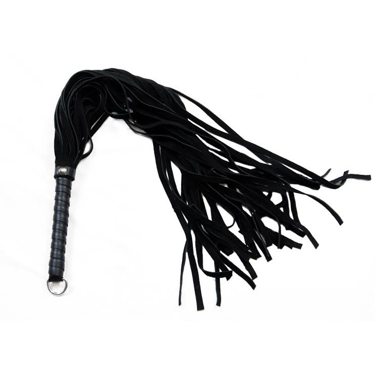 פלוגר 36 זנבות מזמש שחור וידית אחיזה קלה במיוחד