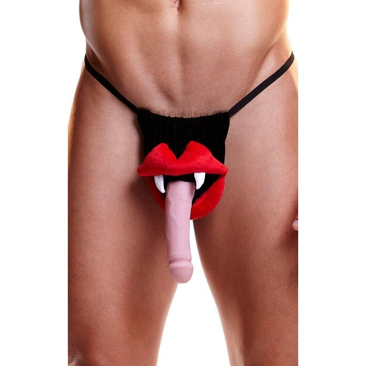 Fang Banger חוטיני בצורת שפתיים סקסיות Hustler