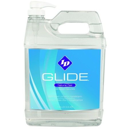 Glide חומר סיכה על בסיס מים עם משאבה 3.8 ליטר ID