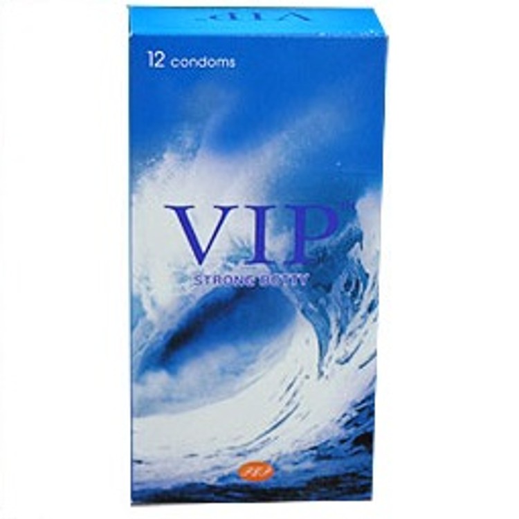 12 קונדומים מחוספסים VIP Strong Dotty