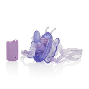 Venus Penis G Wireless Purple Vibration Butterfly with Remote Control 4 Vibration Modes by CalExotic